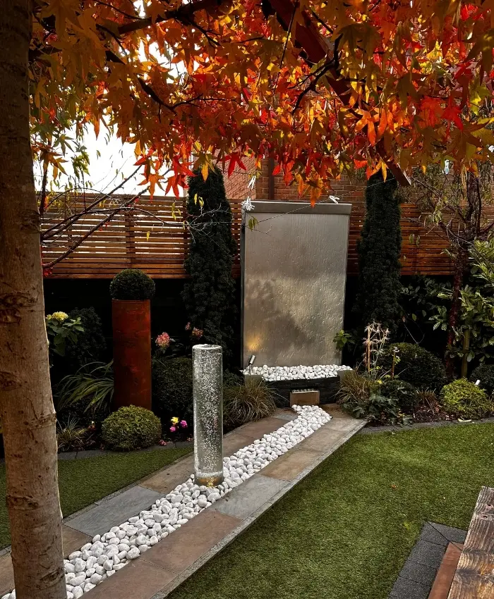 Autumn Garden Trees