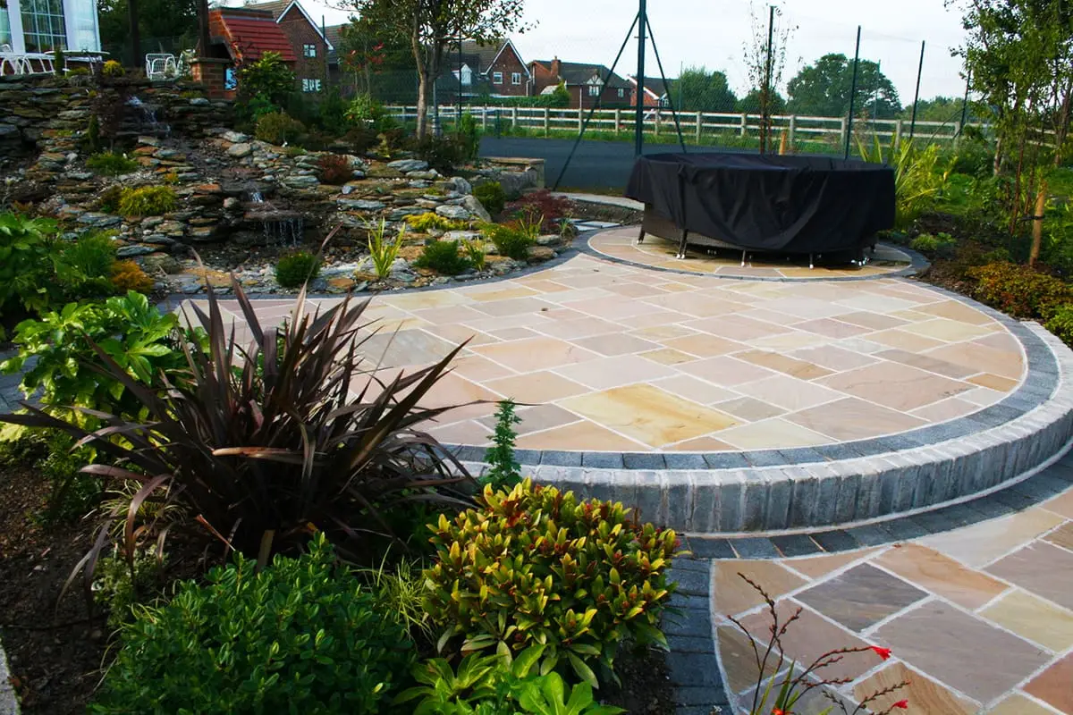 Patio Garden Makeover Landscape Garden Actual Landscapes Chester North Wales Wirral Flintshire 3