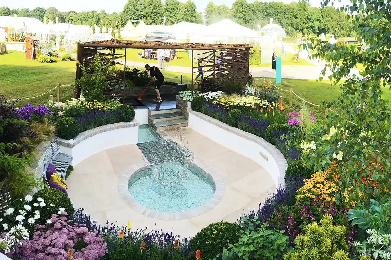 RHS Gold Medal Garden Actual Landscaping Cheshire Flintshire Wirral North Wales 2