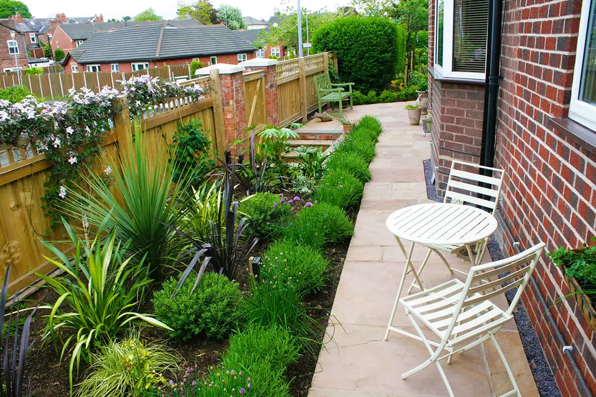 Patio Garden Makeover Landscape Garden Actual Landscapes Chester North Wales Wirral Flintshire 6