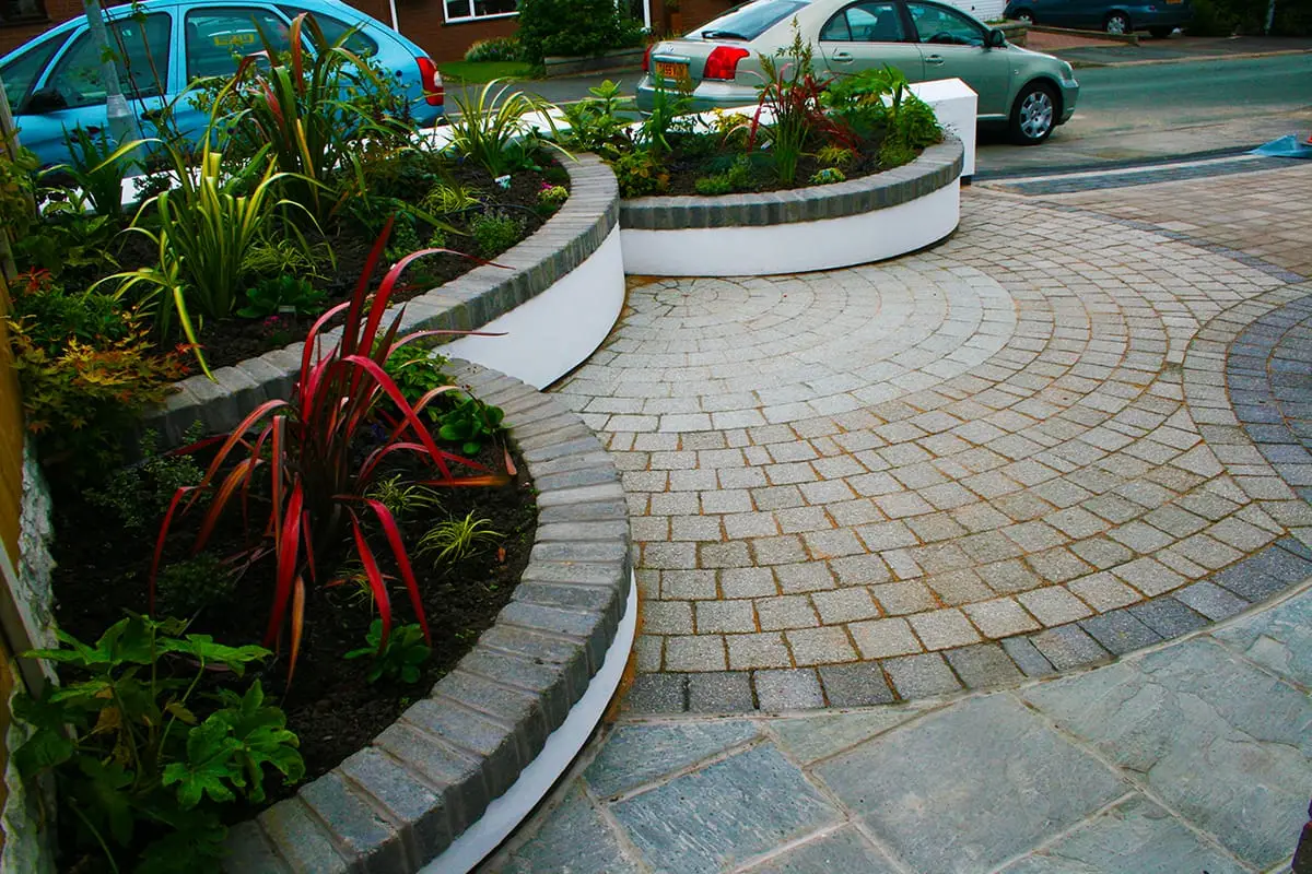Driveways Paving Block Paving Actual Landscapes Cheshire Wirral Flintshire North Wales