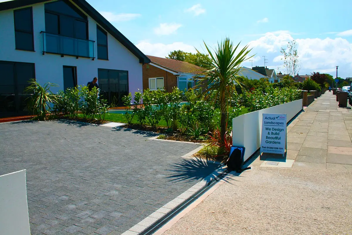 Driveways Paving Block Paving Actual Landscapes Cheshire Wirral Flintshire North Wales 3