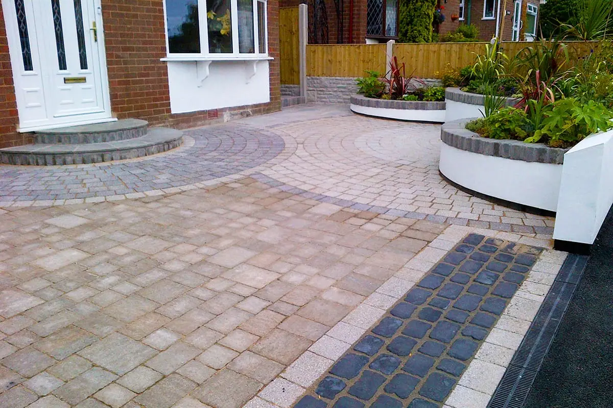 Driveways Paving Block Paving Actual Landscapes Cheshire Wirral Flintshire North Wales 5