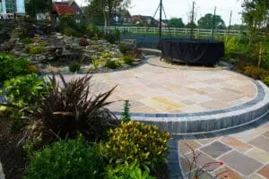 Patio Garden Makeover Landscape Garden Actual Landscapes Chester North Wales Wirral Flintshire 3