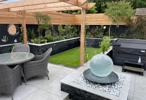 Water Feature in Garden